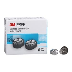 3M™ Crowns Size DUL2 1st Primary Upper Left Molar Replacement 5/Bx