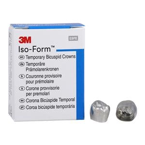 3M™ Iso-Form™ Temporary Crowns Size L55 2nd LLB Replacement Crowns 5/Bx