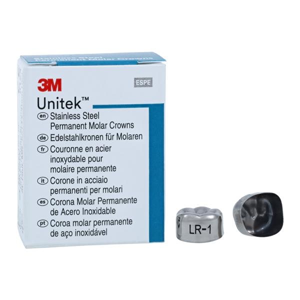 3M™ Unitek™ Crowns Size 1 1st Permanent Lower Right Molar Replacement 5/Bx