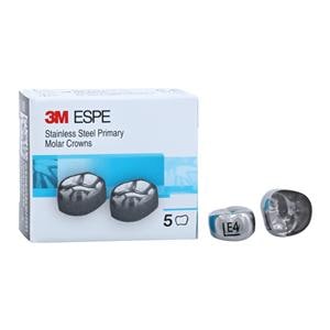 Crowns Size EUL4 2nd Primary Upper Left Molar Replacement 5/Bx