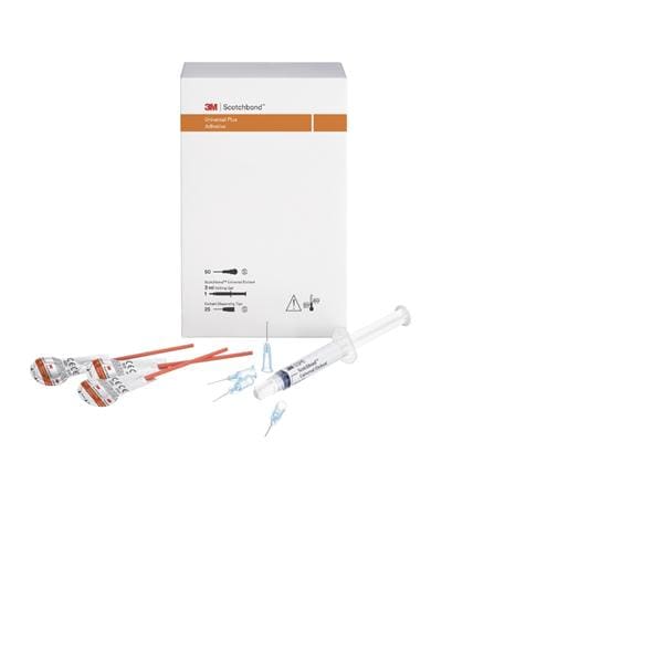 3M Scotchbond Universal Plus Adhesive Light Cure Unit Dose Intro Kit 50/Pk