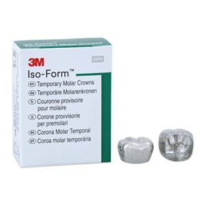 3M™ Iso-Form™ Temporary Crowns Size L61 1st LLM Replacement Crowns 5/Bx