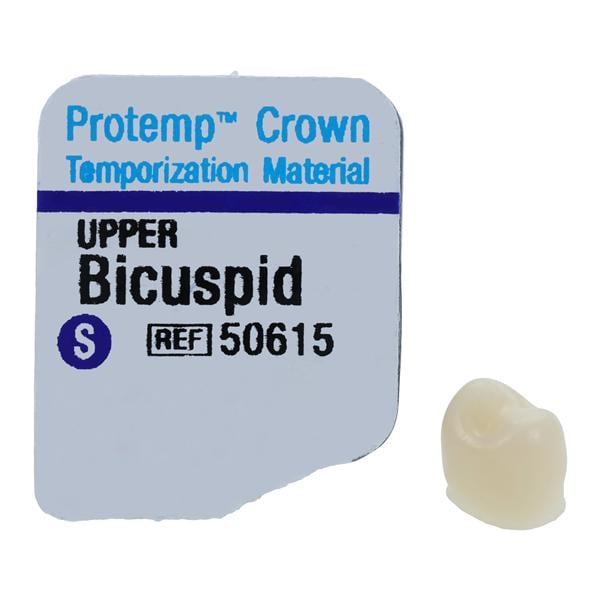 3M Protemp Crowns Size 15 Upper Small Bicuspid Refill 5/Pk