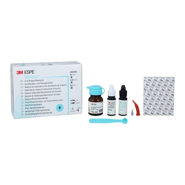 3M Vitremer Restorative Material Glass Ionomer Blue Trial Kit Ea
