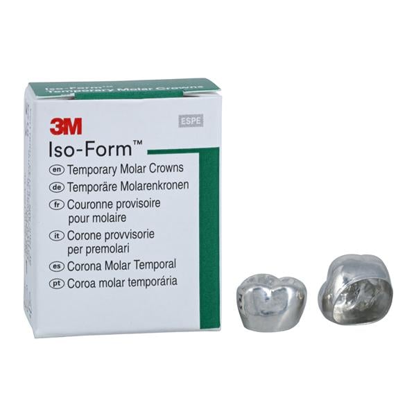 3M™ Iso-Form™ Temporary Crowns Size U62 1st URM Replacement Crowns 5/Bx