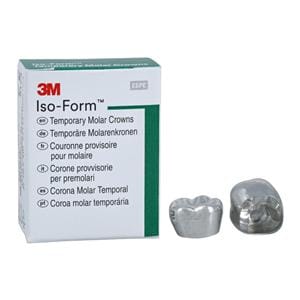 3M™ Iso-Form™ Temporary Crowns Size L64 1st LRM Replacement Crowns 5/Bx