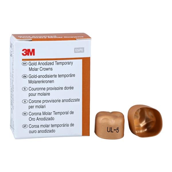3M™ Unitek™ Crowns Size 5 1st Upper Left Molar Replacement Crowns 5/Bx