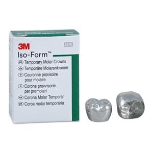 3M™ Iso-Form™ Temporary Crowns Size U67 1st ULM Replacement Crowns 5/Bx