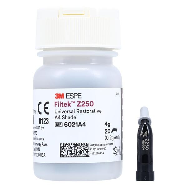 3M Filtek Z250 Universal Composite A4 Capsule Refill 20/Bt