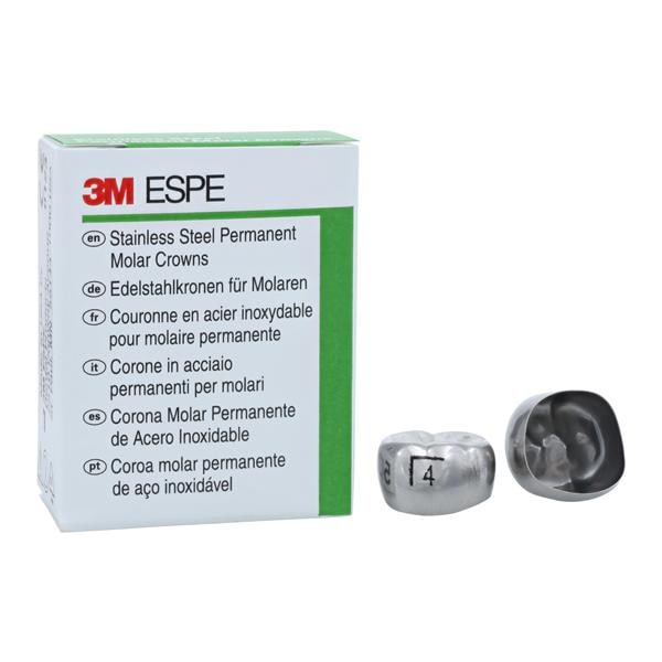 3M Crowns Size 6LL4 1st Permanent Lower Left Molar Replacement Crowns 5/Bx