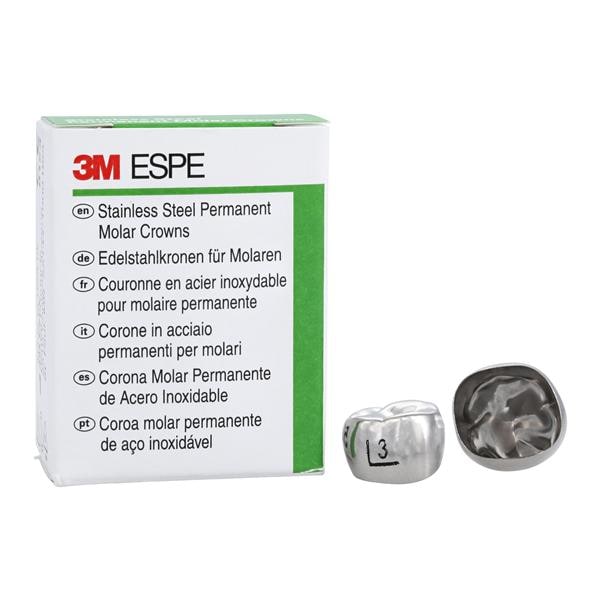 3M Crowns Size 6UL3 1st Permanent Upper Left Molar Replacement Crowns 5/Bx