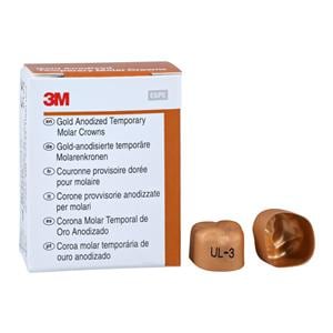 3M™ Unitek™ Crowns Size 3 1st Upper Left Molar Replacement Crowns 5/Bx