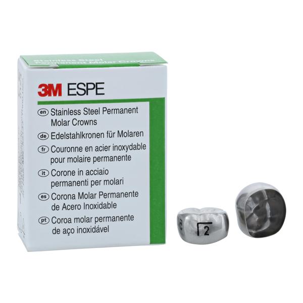 3M Crowns Size 6LL2 1st Permanent Lower Left Molar Replacement Crowns 5/Bx