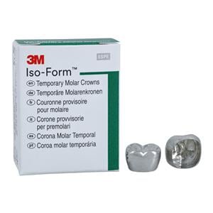 3M™ Iso-Form™ Temporary Crowns Size L72 2nd LRM Replacement Crowns 5/Bx