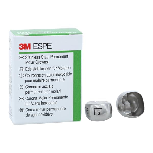 3M Crowns Size 6LL5 1st Permanent Lower Left Molar Replacement 5/Bx