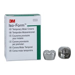 3M™ Iso-Form™ Temporary Crowns Size L75 2nd LLM Replacement Crowns 5/Bx