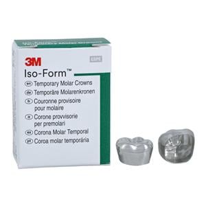 3M™ Iso-Form™ Temporary Crowns Size L62 1st LRM Replacement Crowns 5/Bx