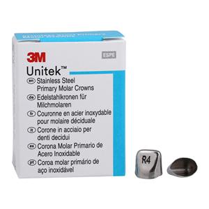 3M™ Unitek™ Crowns Size 4UR Primary Anterior Upper Right Central Refill 5/Bx