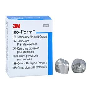 3M™ Iso-Form™ Temporary Crowns Size L58 2nd LRB Replacement Crowns 5/Bx