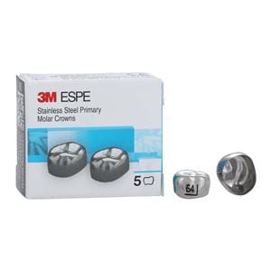 3M™ Crowns Size EUR4 2nd Primary Upper Right Molar Replacement 5/Bx