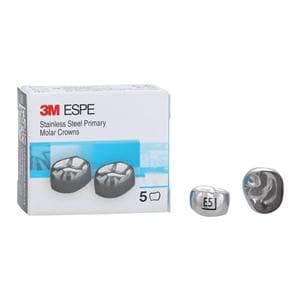 3M™ Crowns Size EUR5 2nd Primary Upper Right Molar Replacement 5/Bx