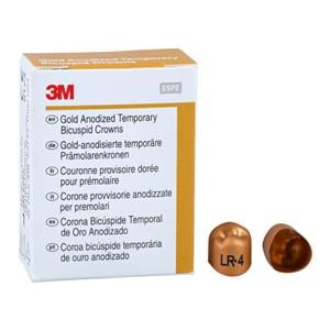 3M™ Unitek™ Crowns Size 4 1st Lower Right Bicuspid Replacement Crowns 5/Bx