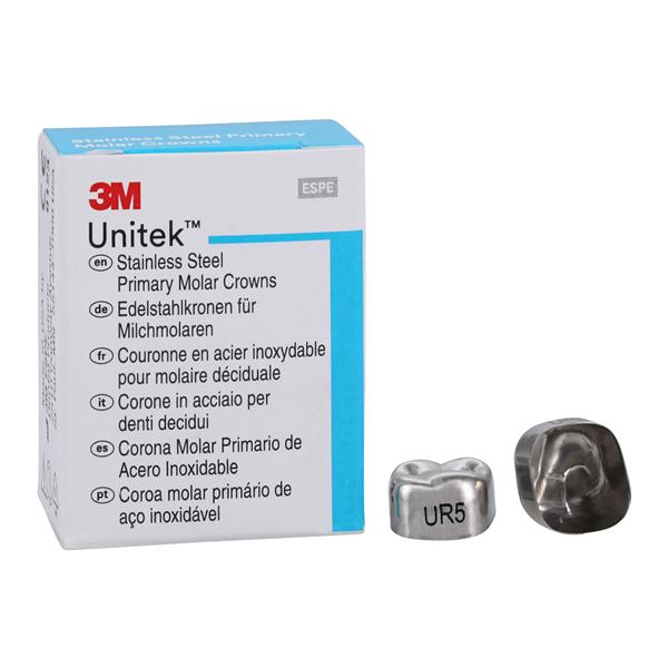 3M™ Unitek™ Crowns Size 5 2nd Primary Upper Right Molar Replacement Crowns 5/Bx