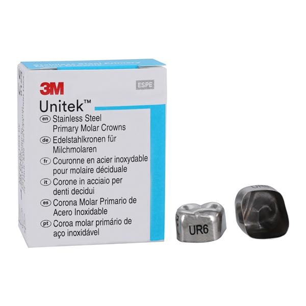 3M™ Unitek™ Crowns Size 6 2nd Primary Upper Right Molar Replacement 5/Bx
