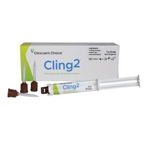 Cling2 Temporary Automix Cement White Syringe Refill 5mL/Ea
