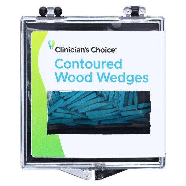 Contoured Wood Wedges Contoured Wedges Size 12 Refill Package 100/Pk