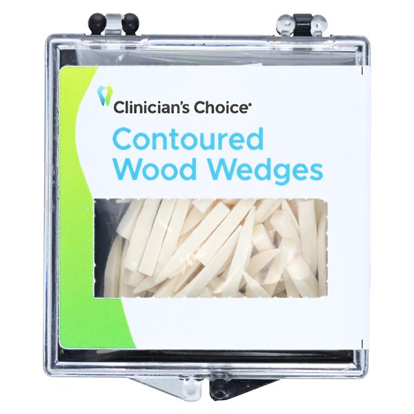 Contoured Wood Wedges Contoured Wedges Size 17 Refill Package 100/Pk