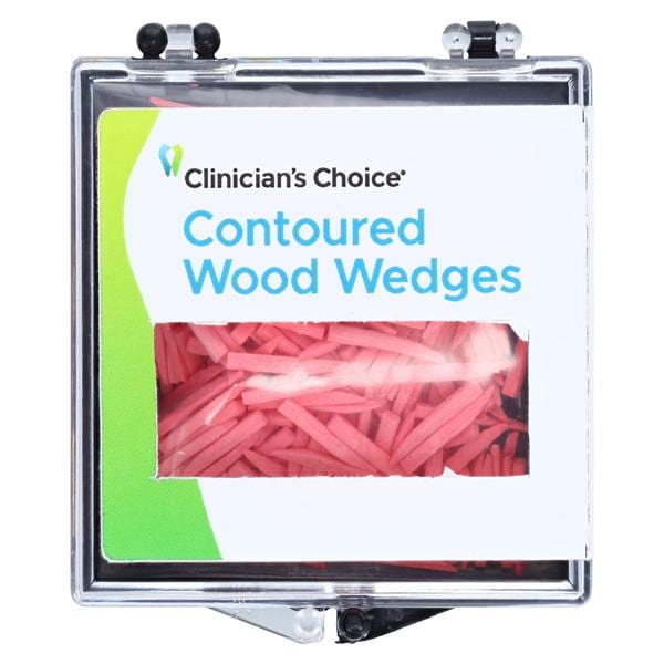 Contoured Wood Wedges Contoured Wedges Size 11 Bulk Package 400/Pk