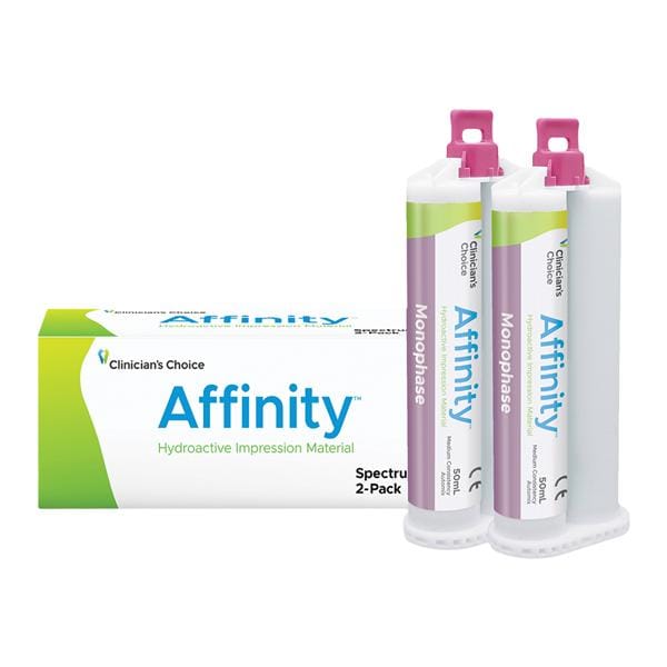 Affinity Impression Material Regular Set Monophase Refill 2/Pk