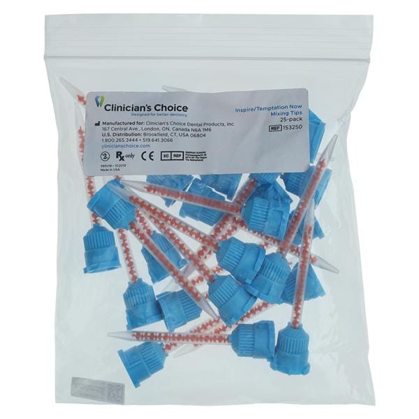 Inspire/Temptation NOW Mixing Tips For 76 Gm Cartridges 25/Pk