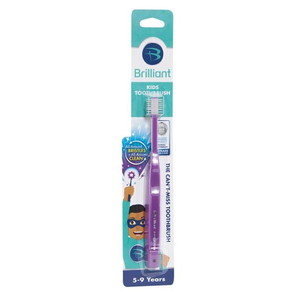 Baby Buddy Brilliant Toothbrush Purple 2-5 Years Ultra Soft Ea