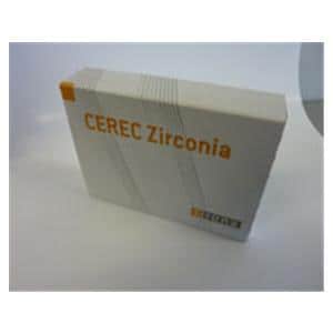 CEREC Zirconia Milling Blocks Translucent Mono L A1 For CEREC 3/Bx