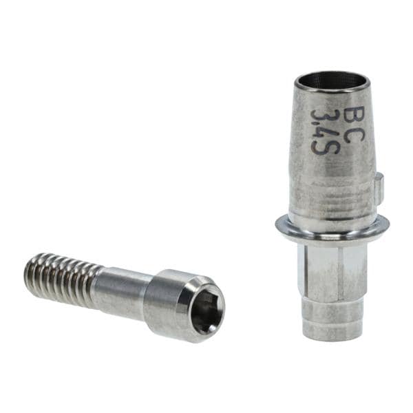 TiBase Abutment B C 3.4 S S Biomet 3i Ea