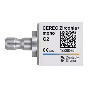 CEREC Zirconia+ Milling Blocks Translucent Mono C2 For CEREC 3/Bx