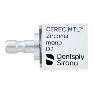 CEREC MTL Zirconia Mono Milling Blocks D2 4/Bx