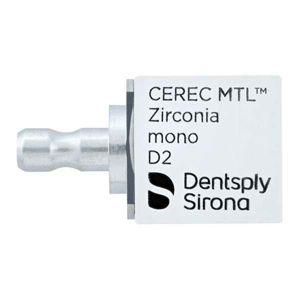 CEREC MTL Zirconia Mono Milling Blocks D2 4/Bx