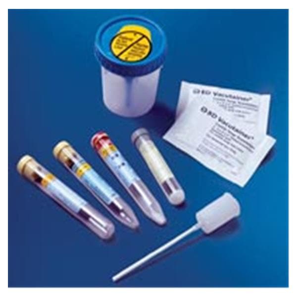 Vacutainer Plastic Transport Kit 10mL Sterile 200/Ca