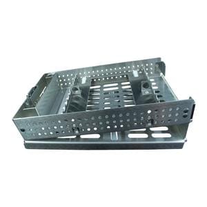 Flip-Top Instrument Cassette Stainless Steel Silver 19 Instruments Ea