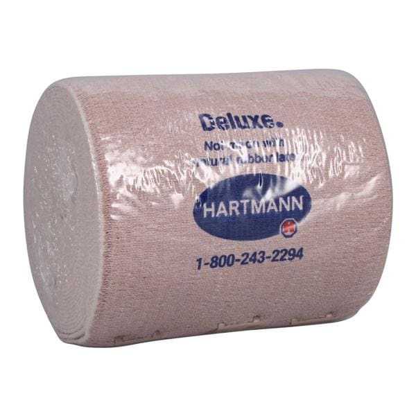Deluxe LF Elastic Bandage Cotton/Polyester/Spandex 4"x11yd Tan Non-Sterile Ea, 6 EA/BX