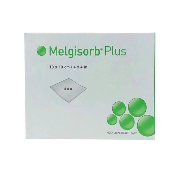 Melgisorb Plus Calcium Alginate Dressing 4x4" Absorbent LF
