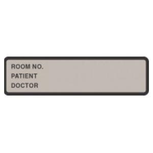 Label Chart Imprinted GREY 200/RL 200/RL