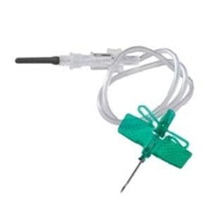 Monoject Infusion Set 25gx3/4" 12" Tubing Winged Orange Safety 50/Ca