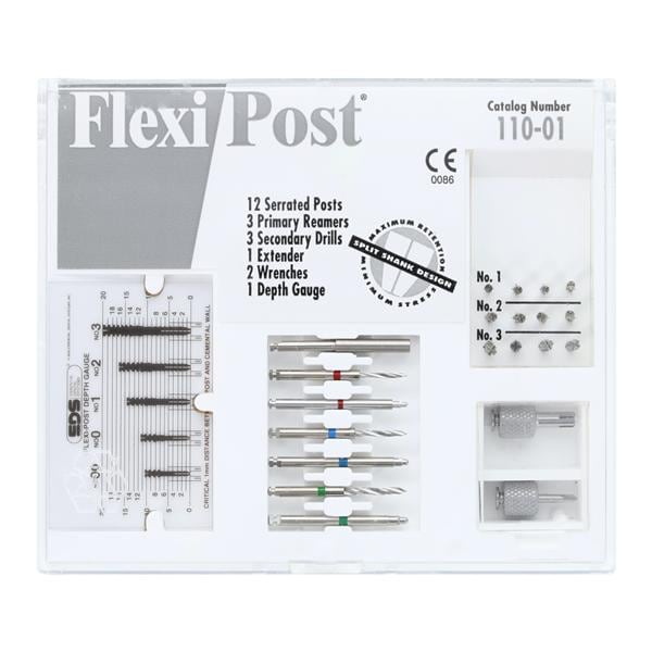 Flexi-Post Posts Stainless Steel Size Assorted Parallel Sided Ea