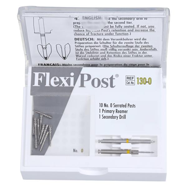 Flexi-Post Posts Stainless Steel Size Yellow Parallel Sided 10/Pk