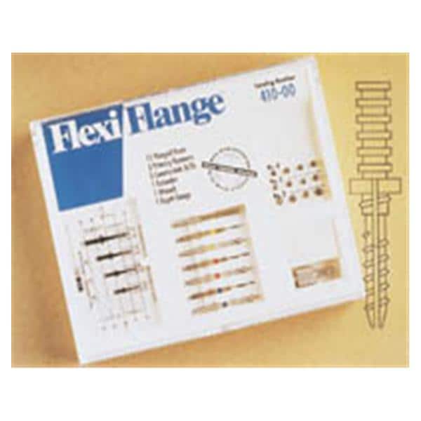Flexi-Flange Posts Stainless Steel Size Assorted Parallel Sided Ea