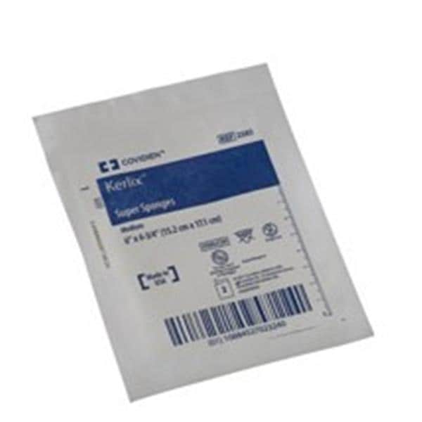 Kerlix Super 100% Cotton Gauze Sponge 6x6-3/4" Sterile Medium Woven Prwsh LF, 12 BX/CA